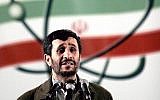 Iranian President Mahmoud Ahmadinejad (AP/Hasan Sarbakhshian)