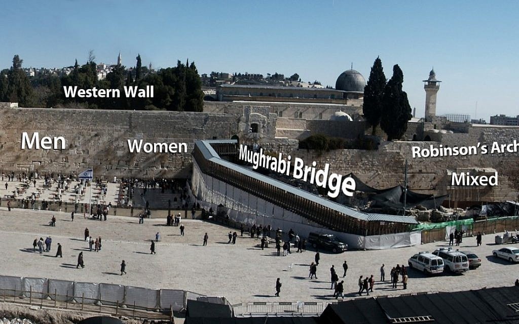 An illustration of Natan Sharansky's proposal for the 'Kotel Agreement' to expand the Western Wall and create a permanent egalitarian space in the Robinson's Arch area. (photo credit: Creative Commons/Graphics by Uri Fintzy/JTA) An illustration of Natan Sharansky's proposal for the 'Kotel Agreement' to expand the Western Wall and create a permanent egalitarian space in the Robinson's Arch area. (photo credit: Creative Commons/Graphics by Uri Fintzy/JTA)