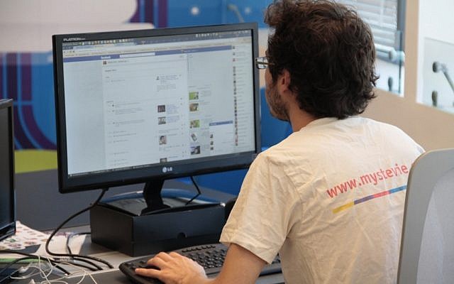 A Microsoft Azure Accelerator member at work (photo credit: Courtesy)