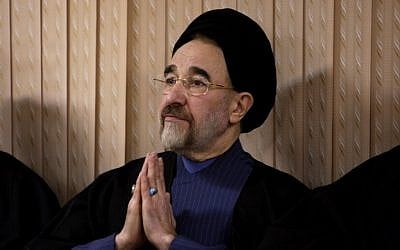 Iran's former president Mohammad Khatami. (AP Photo/Vahid Salemi, file)