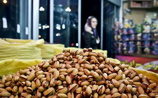 Pistachios are seen at a nut shop in western Tehran, Iran. (AP Photo/Ebrahim Noroozi) Pistachios are seen at a nut shop in western Tehran, Iran. (AP Photo/Ebrahim Noroozi)