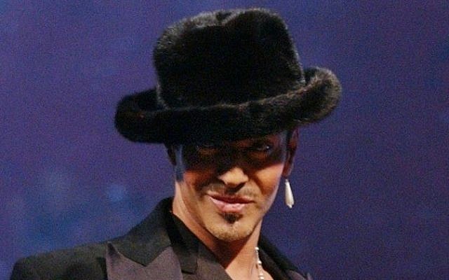 British fashion designer John Galliano after the presentation of his Spring/Summer 2005 men's fashion show, in Paris (photo credit: AP/Jacques Brinon) British fashion designer John Galliano after the presentation of his Spring/Summer 2005 men's fashion show, in Paris (photo credit: AP/Jacques Brinon)