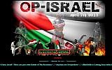 Illustrative: Footage from one of Anonymous's OpIsrael cyberattack campaign videos. (Screen capture/YouTube)