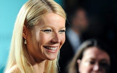 Actress Gwyneth Paltrow attends the Tiffany & Co. Blue Book Ball at Rockefeller Center on Thursday, April 18, 2013 in New York. (photo credit: Evan Agostini/Invision/AP, File)