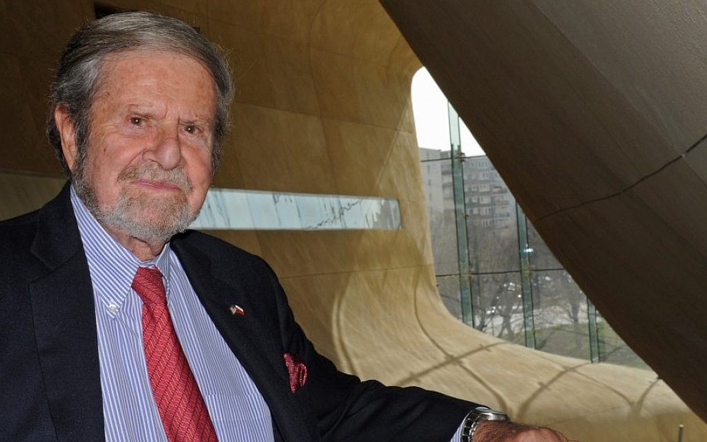 Tad Taube poses in the Museum of the History of Polish Jews in Warsaw, Poland. (photo credit: AP Photo/Alik Keplicz) Tad Taube poses in the Museum of the History of Polish Jews in Warsaw, Poland. (photo credit: AP Photo/Alik Keplicz)