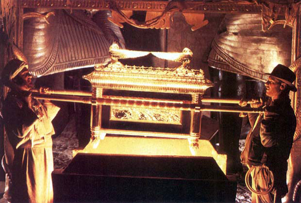 The ark, as depicted in 'Raiders of the Lost Ark' (Courtesy YouTube screengrab)