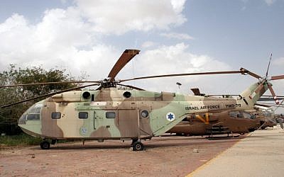 Super Frelon, Air Force Museum (photo credit: Shmuel Bar-Am)