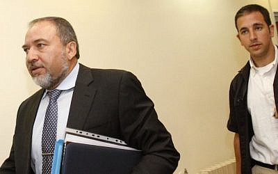 Former foreign minister Avigdor Liberman (Photo credit: Miriam Alster/FLASH90)