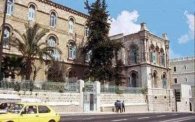 French Hospital (photo by Shmuel Bar-Am)