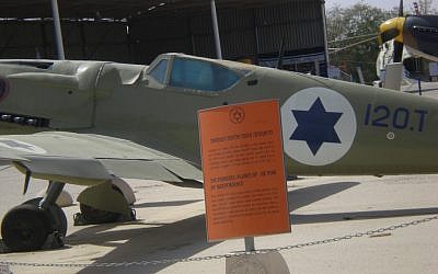The transformed Messerschmitt from the Independence War (photo credit: Shmuel Bar-Am)
