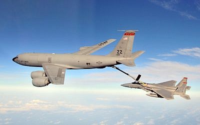 KC-135 refuelling Stratotanker, photographed in 2010 (photo credit: U.S. Air Force photo/Tech. Sgt. Angelique Perez)
