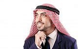 'Too sexy for my kaffiyeh.' (Arab man image via Shutterstock)