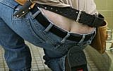 Low-cut  jeans image via Shutterstock