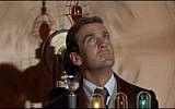 Actor Rod Taylor in the 1960 movie adaptation of 'The Time Machine,' H.G. Wells' classic 1895 science fiction novel. (photo credit: YouTube screen capture)