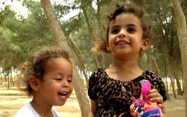 Bedouin sisters Asinad, 5 and Rimas, 2 were found dead in their beds in May 2013. The main suspect in the murders, their father, evaded police for over a month before being captured. (screen capture: Channel 10) Bedouin sisters Asinad, 5 and Rimas, 2 were found dead in their beds in May 2013. The main suspect in the murders, their father, evaded police for over a month before being captured. (screen capture: Channel 10)
