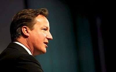 British Prime Minister David Cameron (photo credit: UK Department for International Development/Flickr)