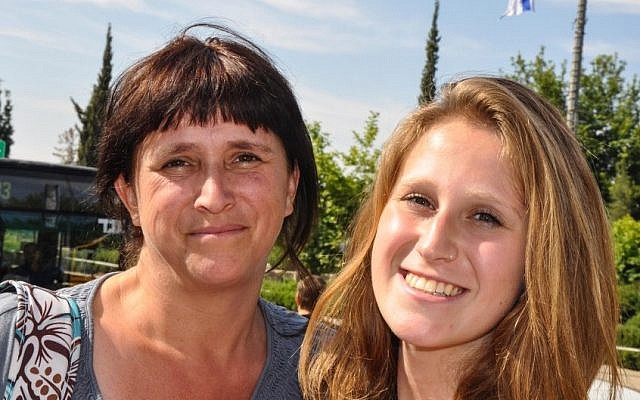 Rabbi Susan Silverman (left) and her daughter, Hallel Abramowitz, are Women of the Wall activists (photo credit: Michal Shmulovich/Times of Israel) Women of the Wall activists Rabbi Susan Silverman (left) and her daughter, Hallel Abramowitz (photo credit: Michal Shmulovich/Times of Israel)
