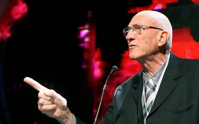 Arnon Sofer, a longtime professor at the IDF's National Defense College, sees a link between the war in Syria and the water shortages there (Photo credit: Moshe Shai/ Flash 90)