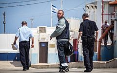 Simon Sa’adati seen on the Israeli side of the Israeli/Lebanon border, on May 5, 2013. (photo credit: Avishag Shaar Yashuv/Flash90)