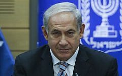 Prime Minister Benjamin Netanyahu in Jerusalem. (photo credit: Yonatan Sindel/FLASH90)