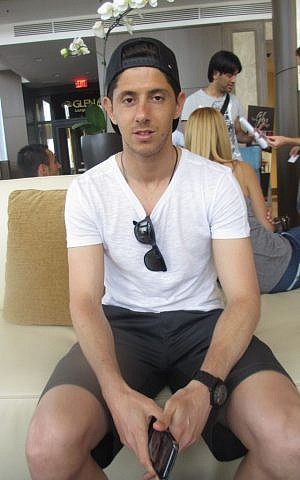 Israeli midfielder Maor Melikson (photo credit: Howard Blas/Times of Israel staff)
