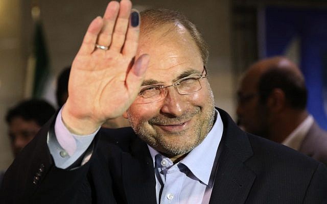 Tehran's mayor, Mohammad Bagher Qalibaf, a former Revolutionary Guard commander (photo credit: AP Photo/Ebrahim Noroozi) 