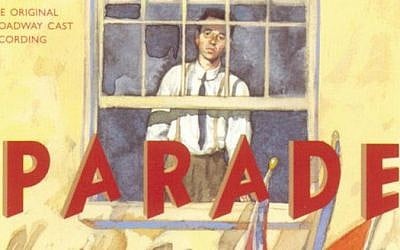 This is the cover of the 1999 cast of the Broadway production of Jason Robert Brown's 'Parade.' (photo credit: Michael Sultana, CC BY SA, via wikipedia)