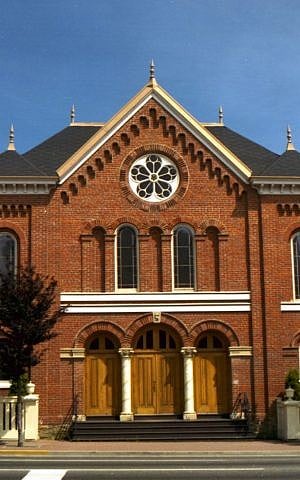 Victoria's synagogue today (photo credit: Courtesy of Congregation Emanu-El, Victoria)