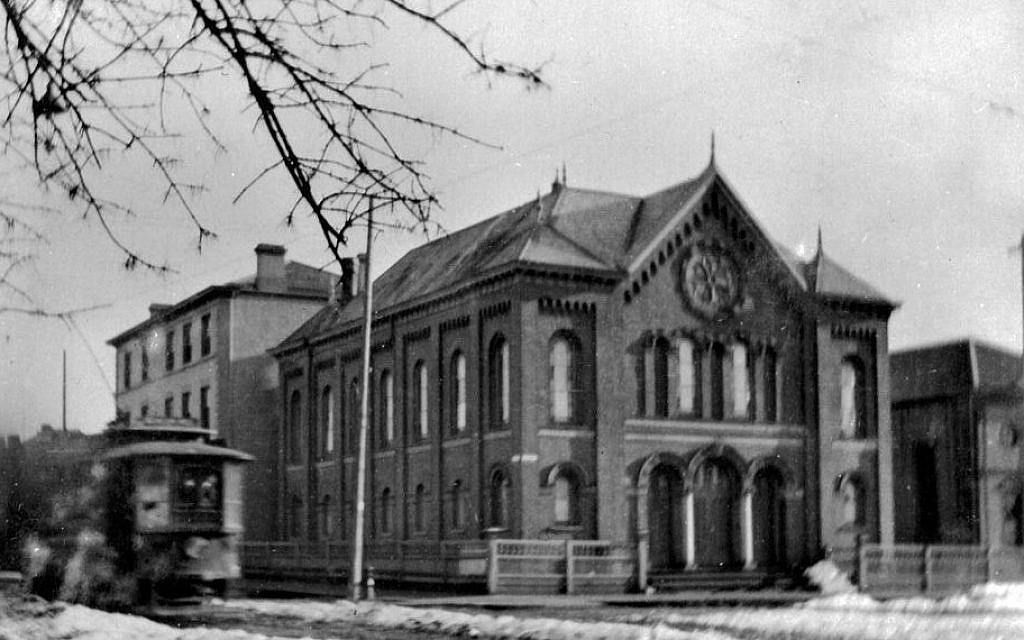 Temple Emmanu-el, c1900 (photo credit: Courtesy of Congregation Emanu-El, Victoria) Temple Emmanu-el, c1900 (photo credit: Courtesy of Congregation Emanu-El, Victoria)