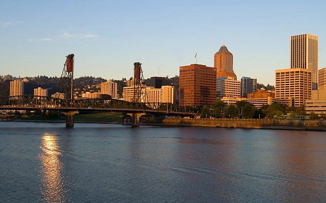 Portland, Oregon (photo credit: Stuart Seeger/Creative Commons/via JTA) Portland, Oregon (photo credit: Stuart Seeger/Creative Commons/via JTA)