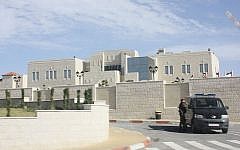 The Muqata'a in Ramallah, the headquarters of the Palestinian Authority (photo credit: Wikimedia Commons/PalestinianLiberator/File)