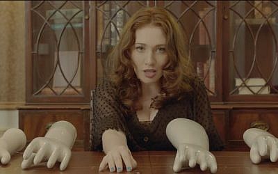 Regina Spektor, from the music video 'Don't leave me.' (screen capture: YouTube/ReginaSpektor)