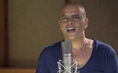 Eyal Golan performs 'Always My No. 1.' (photo credit: screen capture EyalGolanOfficial/YouTube)
