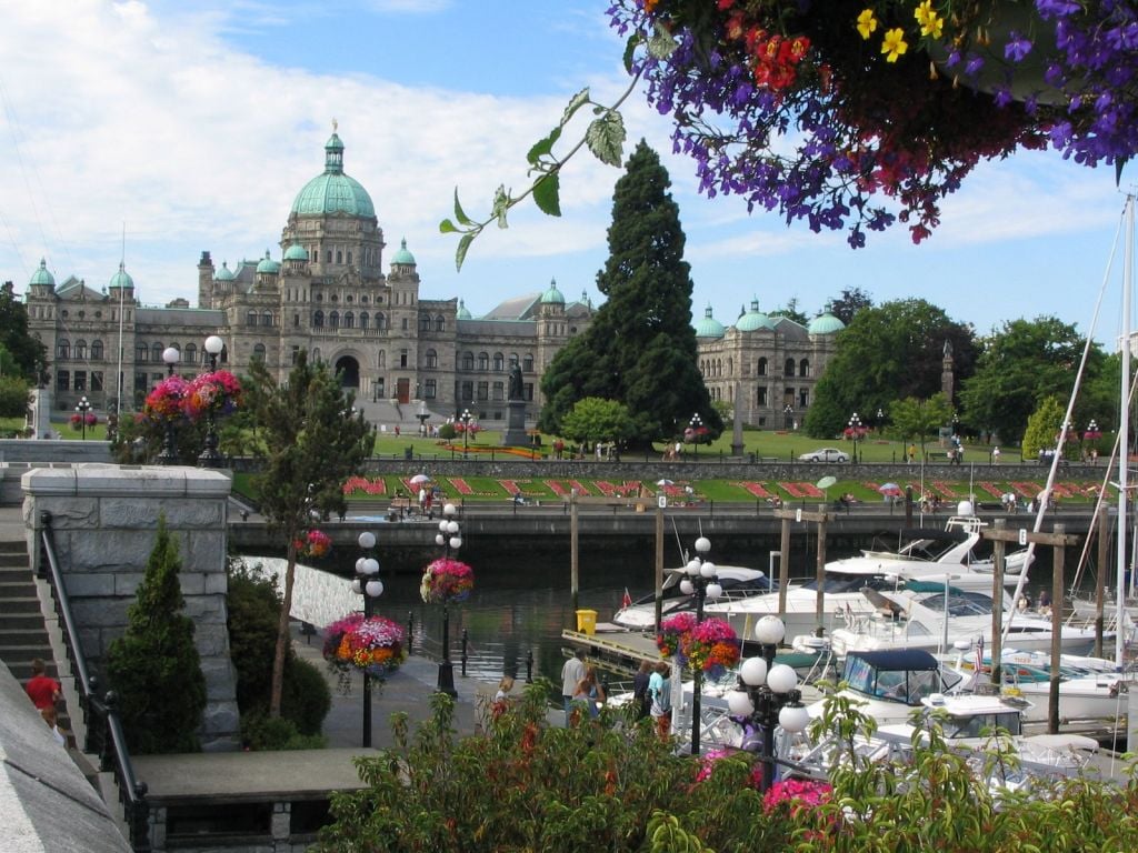 Victoria Parliament Harbour (photo credit: Arthur Wolak/Times of Israel)