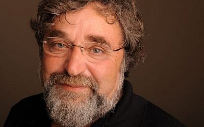 A portrait of Russian Gesher Theater director, Yevgeny Arye (photo credit: Gadi Dagon)