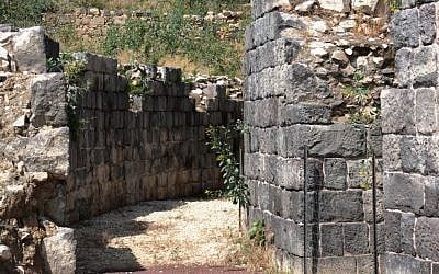 Entrance to Roman theater (photo credit: Shmuel Bar-Am)