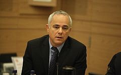 Minister Yuval Steinitz at a Foreign Affairs and Defense committee meeting in Jerusalem on May 20, 2013. (photo credit: Flash90)
