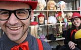 Israelis wearing thick-rimmed glasses, in the Jerusalem neighborhood of Meah Shearim, March 21, 2011(photo credit: Nati Shohat/Flash90)