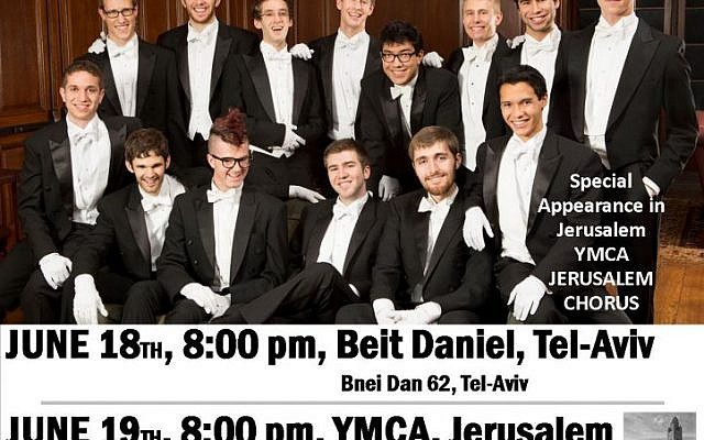 The Whiffenpoofs Concert Flyer (photo credit: Publicity) The Whiffenpoofs Concert Flyer (photo credit: Publicity)