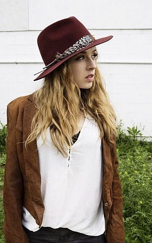 ZZ Ward in her signature fedora. (photo credit: Andi Elloway/Courtesy of Big Hassle Publicity)
