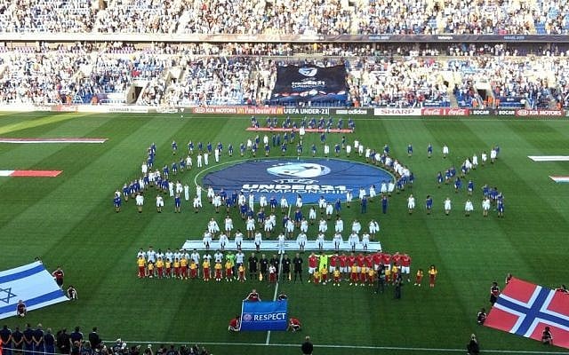 The UEFA U21 Championship tournament kicks off in Israel, Wednesday (photo credit: Aaron Kalman) The UEFA U21 Championship tournament kicks off in Israel, Wednesday (photo credit: Aaron Kalman)
