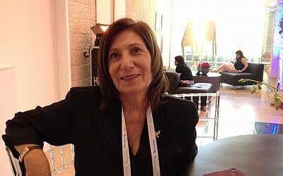 Israeli security official Sima Shine (photo credit: Elhanan Miller/Times of Israel)