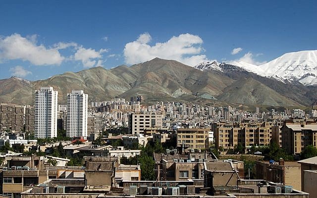 Tehran skyline (photo credit: CC BY kamshots/Flickr) Tehran skyline (photo credit: CC BY kamshots/Flickr)