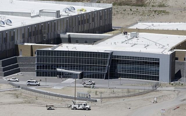 An aerial view of the NSA's Utah Data Center in Bluffdale, Utah, Thursday, June 6, 2013. (photo credit: AP Photo/Rick Bowmer) An aerial view of the NSA's Utah Data Center in Bluffdale, Utah, Thursday, June 6, 2013. (photo credit: AP Photo/Rick Bowmer)