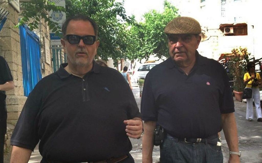 Univision television hosts Raul De Molina (left) and Don Francisco taking a tour of Ein Kerem (photo credit: Leeor Bronis/Times of Israel) Univision television hosts Raul De Molina (left) and Don Francisco taking a tour of Ein Kerem (photo credit: Leeor Bronis/Times of Israel)