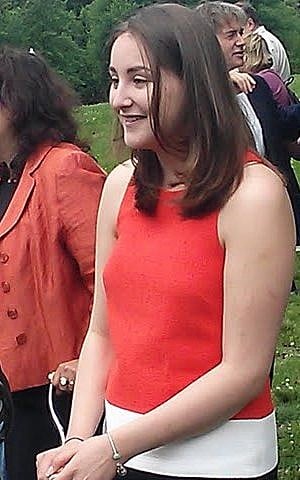Aliyah Finkel, whose letter brought the sapling to Boston (photo credit: Matt Lebovic/Times of Israel)