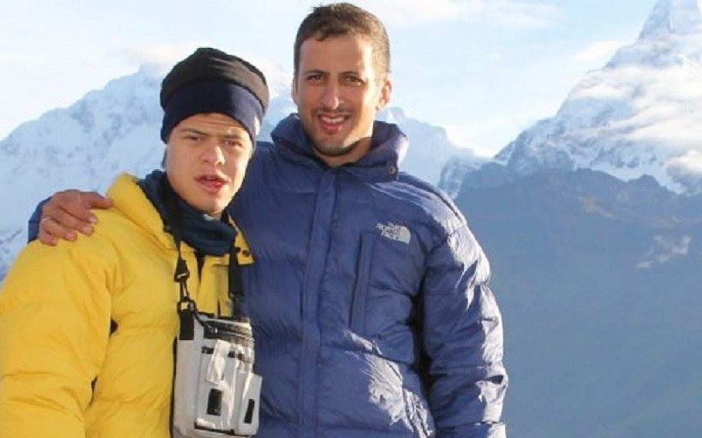 Enosh Cassel and his brother Channan during their 2011 backpacking trip to Nepal (photo credit: courtesy Enosh Cassel) Enosh Cassel and his brother Channan during their 2011 backpacking trip to Nepal (photo credit: courtesy Enosh Cassel)