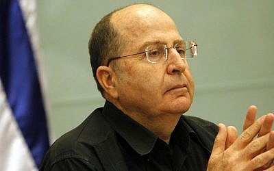 Defense Minister Moshe Ya'alon in the Knesset, Monday (photo credit: Avi Ohayon/GPO/Flash90)