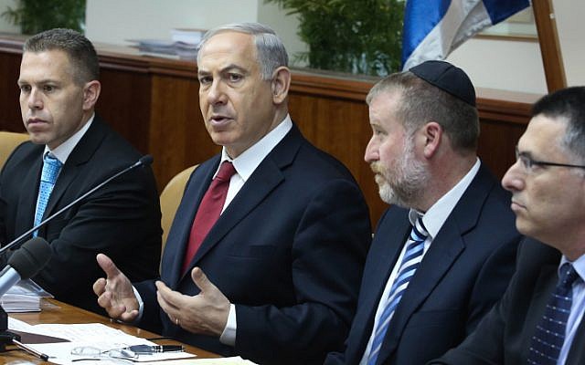 Prime Minister Benjamin Netanyahu speaks at the weekly cabinet meeting in Jerusalem on Sunday, June 30 (photo credit: Marc Israel Sellem/Flash90) Prime Minister Benjamin Netanyahu speaks at the weekly cabinet meeting in Jerusalem on Sunday, June 30 (photo credit: Marc Israel Sellem/Flash90)