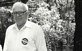 In this May 22, 1990 photo, Michael Karkoc, photographed in Lauderdale, Minnesota. (AP/The St. Paul Pioneer Press, Chris Polydoroff)